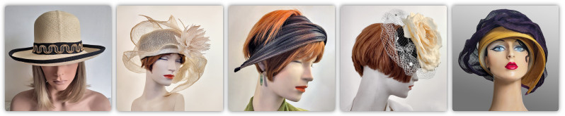 Panamahoed, Bruidshoed, Turban, Facinator, Gelegenheidshoed en  Vilthoed