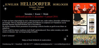 Expositie bij Helldorfer juwelier