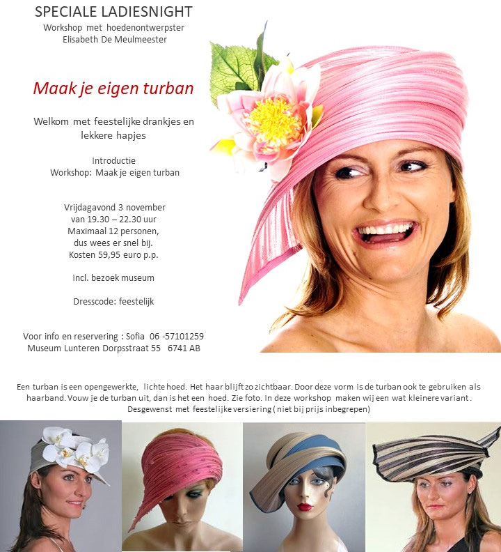 Workshop eigen turban maken